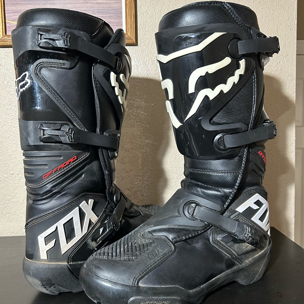FOX RACING COMP X OFF ROAD -  Mens 12 Motocross Motorcycle Boots - Excellent